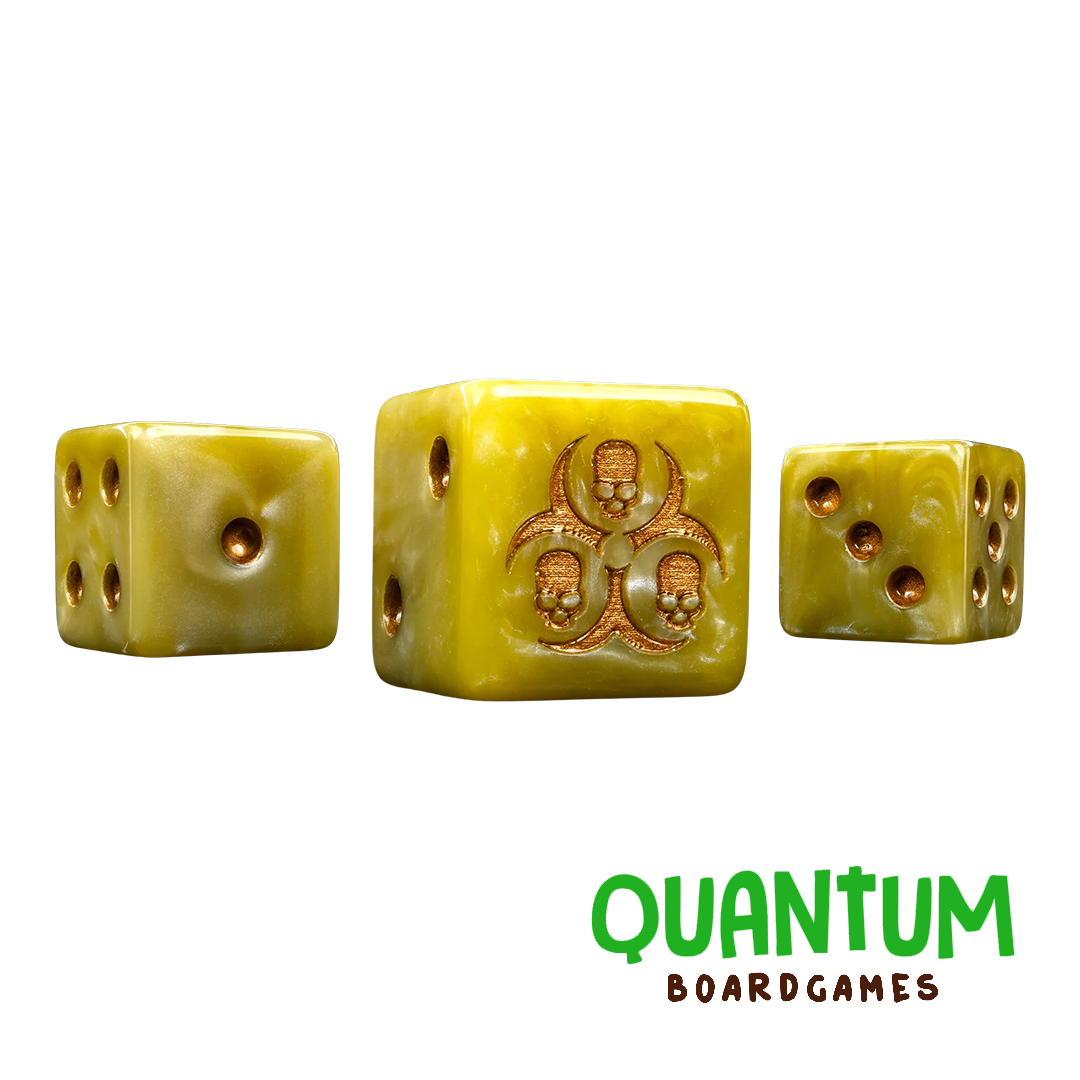 25 dados esquina cuadrada Baron of Dice Murky Bog Death Guard wargaming