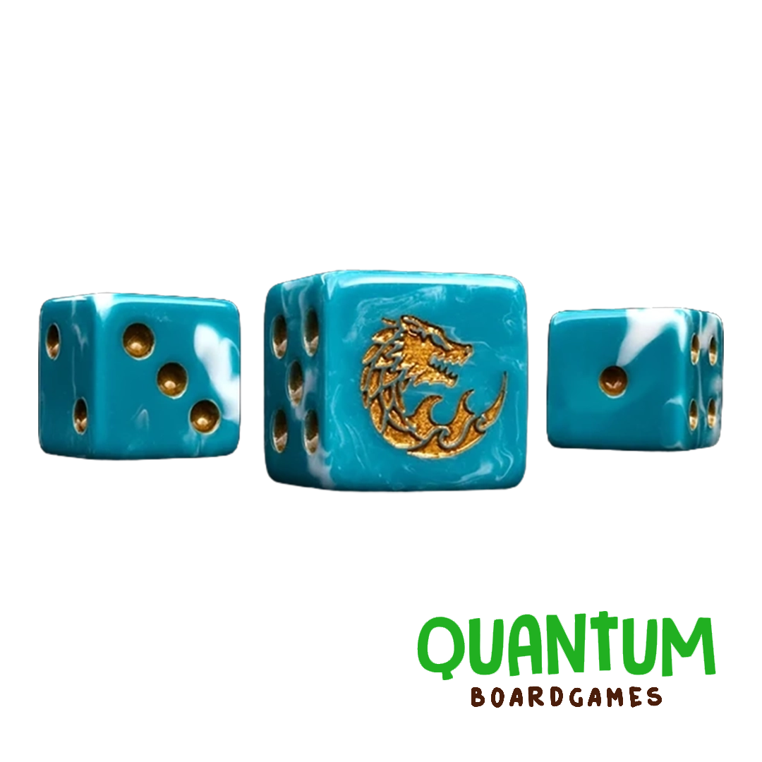 Bandeja de dados Sea Wolves Baron of Dice esquina cuadrada x25 Warhammer 40K