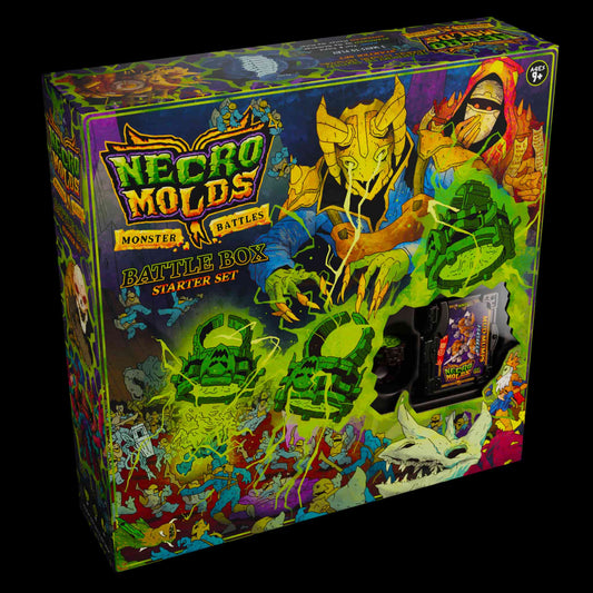 NECROMOLDS KICKSTARTER BUNDLE JUEGO BASE+CALL TO ARMS EXPA+MYSTERY RING (3 ITEMS)