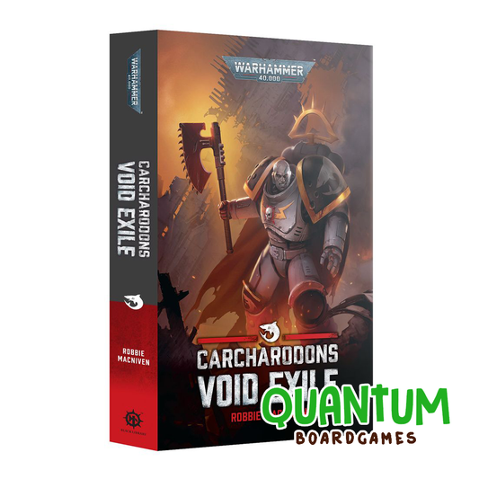 Portada novela Carcharodons Void Exile Black Library Warhammer 40K paperback
