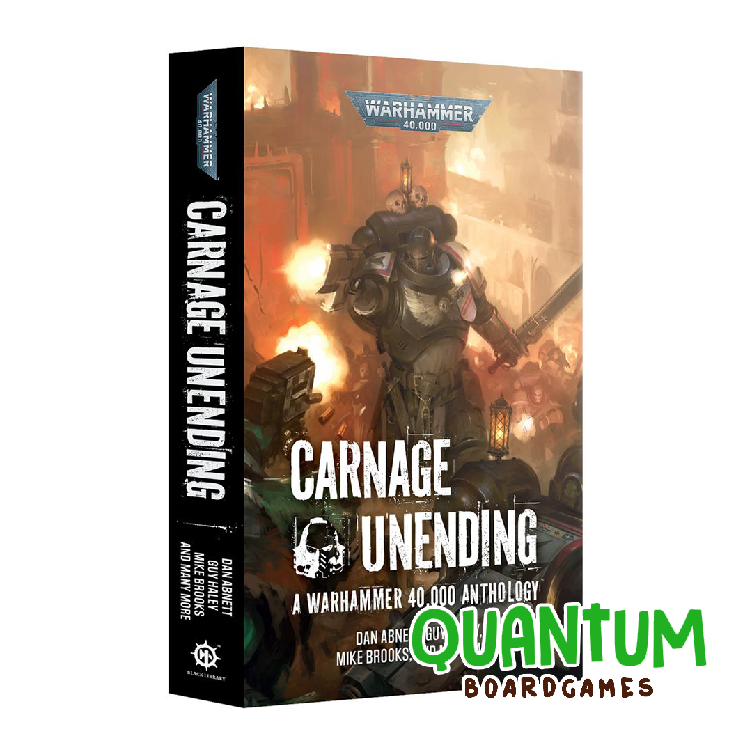Carnage Unending novela Black Library Warhammer 40K edición paperback