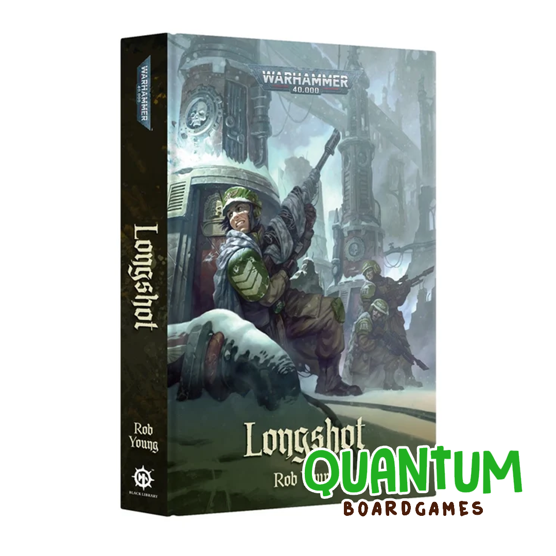 Novela Longshot Black Library Warhammer 40000 edición Hardback tapa dura