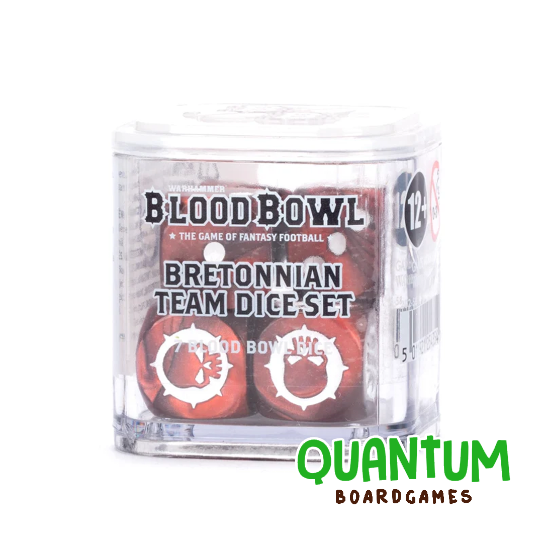 Blood Bowl: Bretonnian Team Dice Set