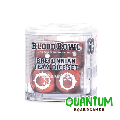 Blood Bowl: Bretonnian Team Dice Set