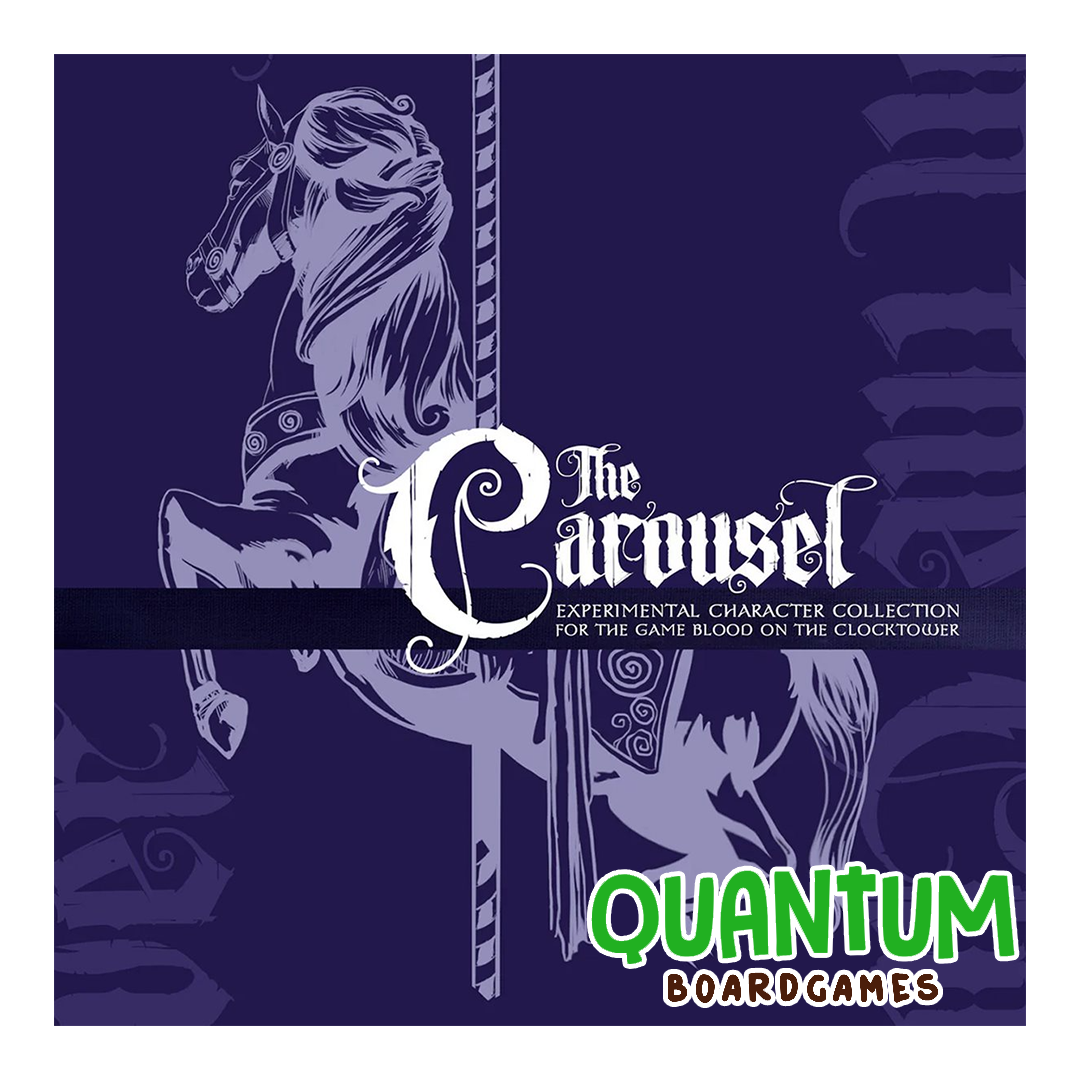 Blood on the Clocktower The Carrousel Expansion caja con nuevos roles para deducción social