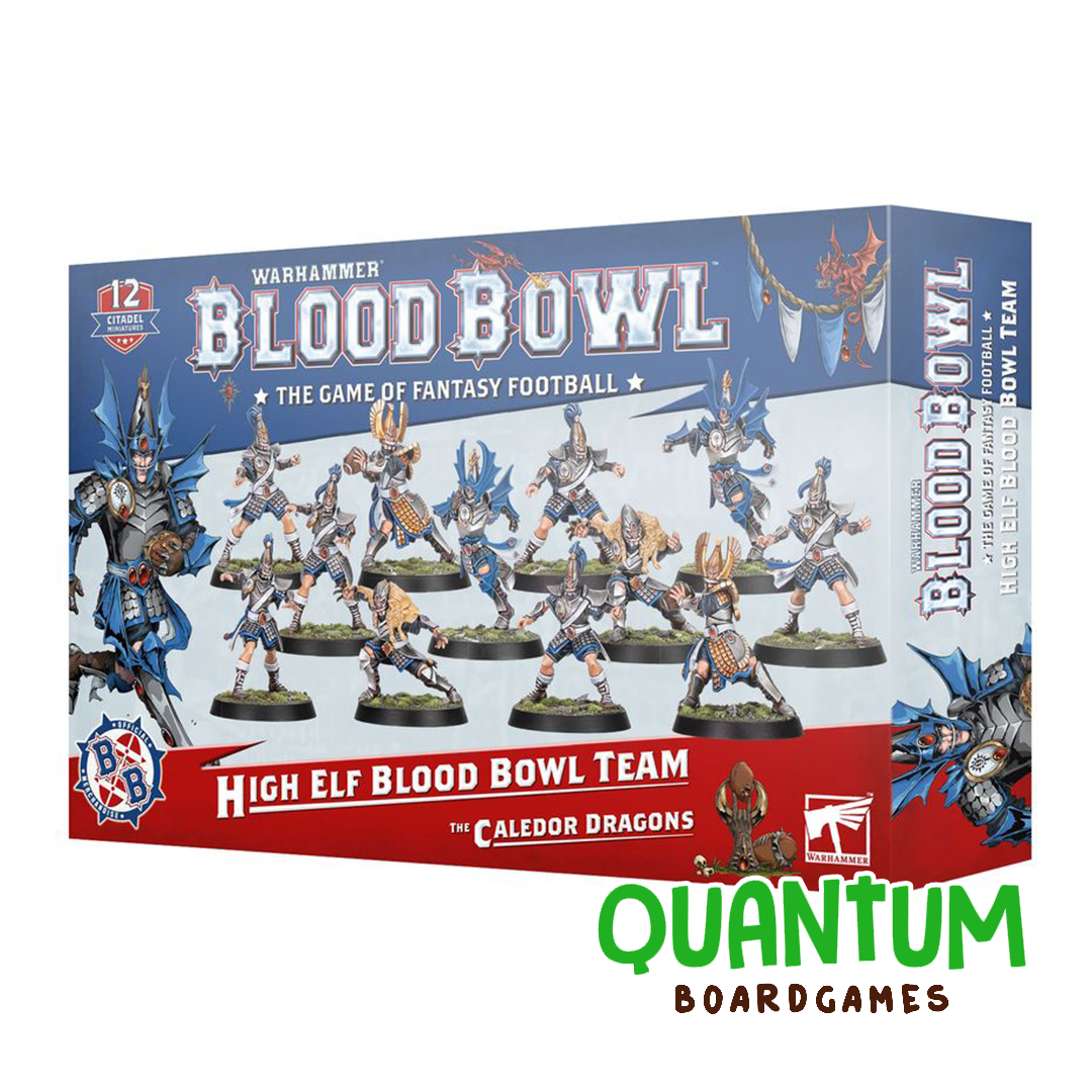 Bloodbowl High Elf Team - Equipo completo de miniaturas Elfos Altos Games Workshop