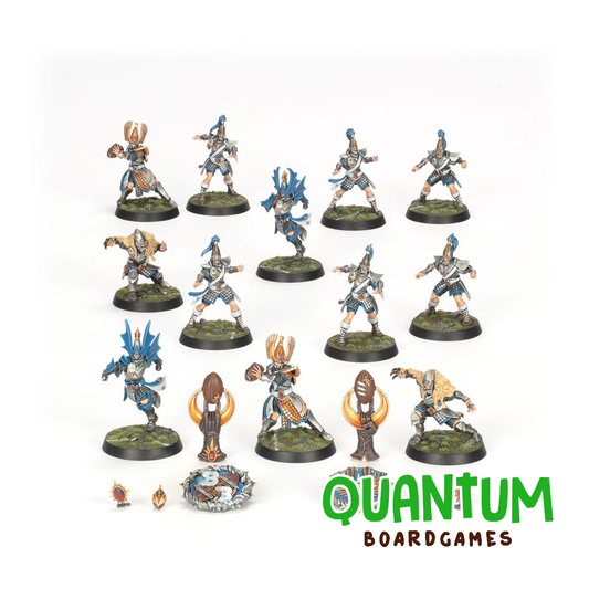 Bloodbowl High Elf Team - Equipo completo de miniaturas Elfos Altos Games Workshop