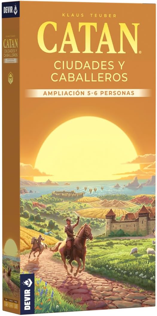 CATAN CIUDADES Y CABALLEROS AMPLIACION 5-6 EN ESPAÑOL