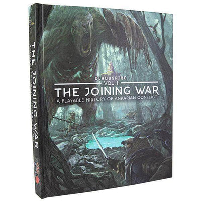 CLOUDSPIRE VOL 1THE JOINING WAR HARDCOVER LORE AND SCENARIO BOOK EXPANSION