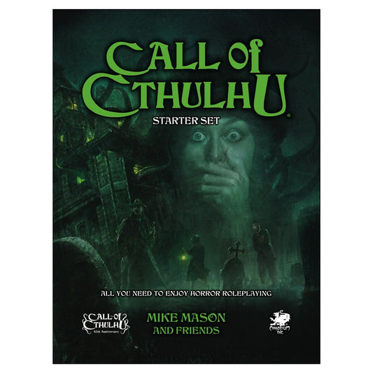 LIBRO DE ROL CALL OF CTHULHU 7E STARTER SET