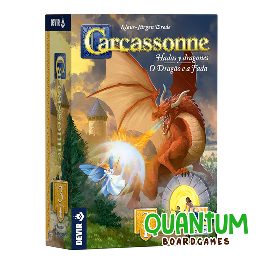 Carcassonne: Dragones y Hadas 3ra Edición – Español