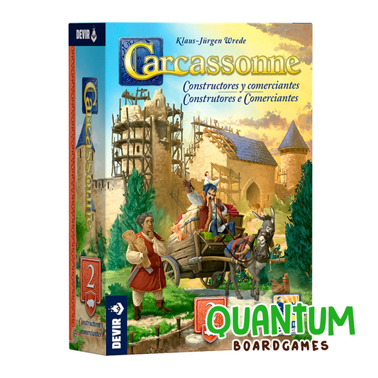 Carcassonne: Expansión 2 Constructores y Comerciantes (Tercera Edición) – Español
