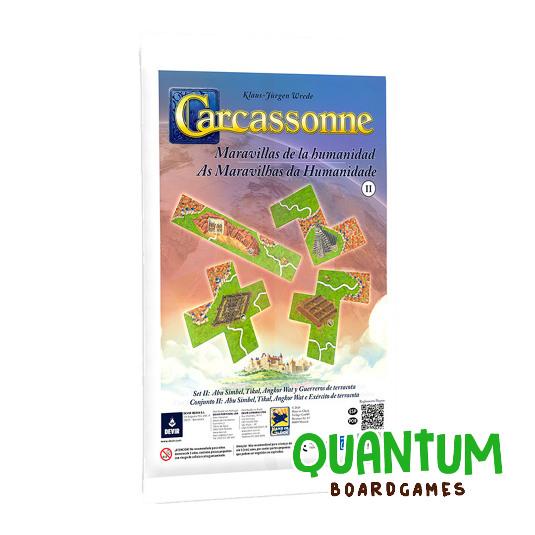 Carcassonne: Las Maravillas de la Humanidad 2 Expansión – Español