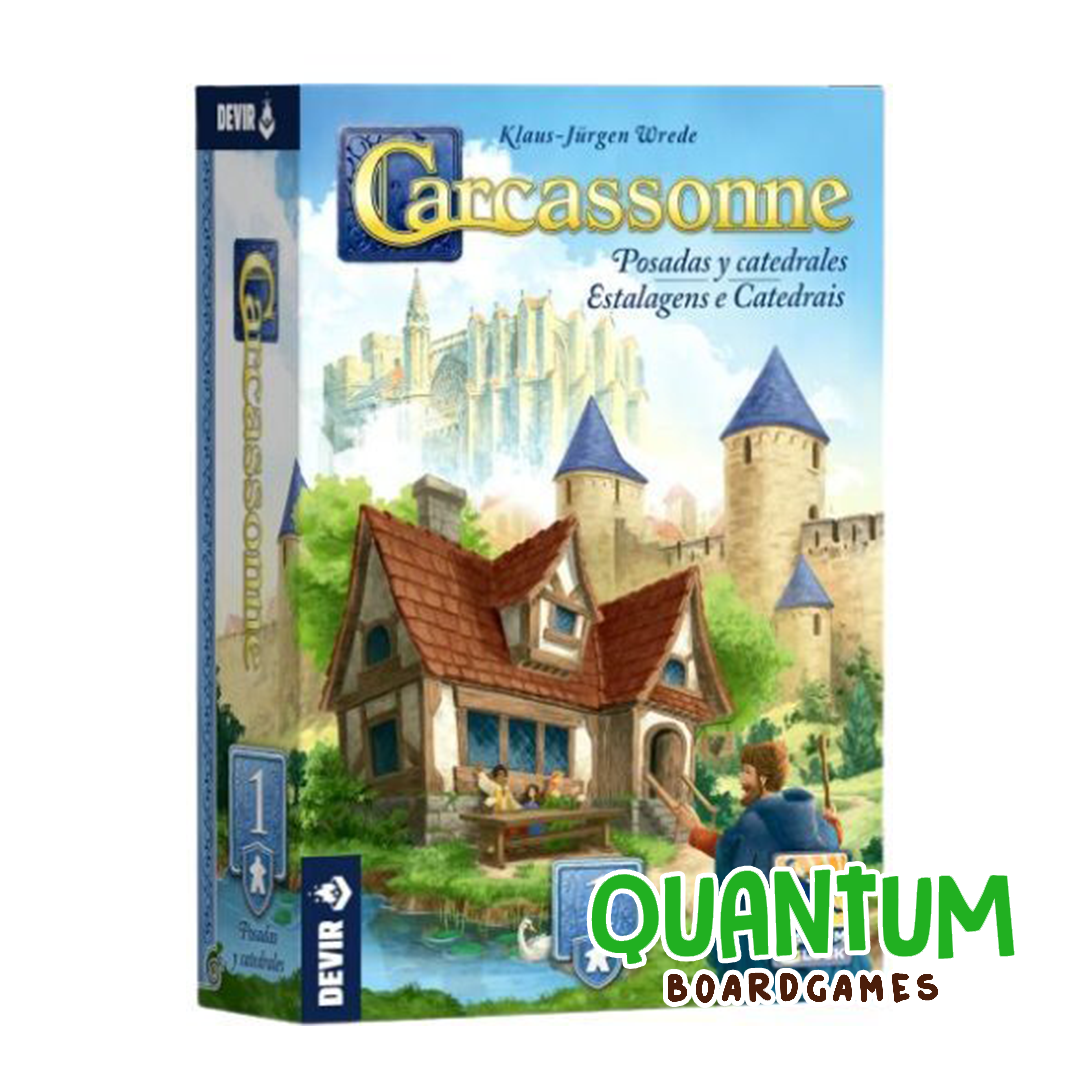 Carcassonne: Posadas y Catedrales 3ra Edición – Español