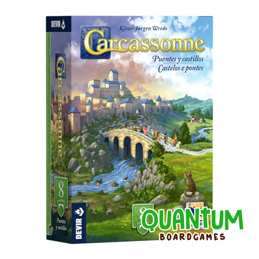 Carcassonne Tercera Edición Expansión 8 Puentes y Castillos - Juego de mesa estrategia español
