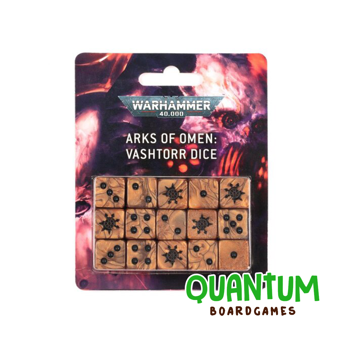 Chaos Space Marines: Arks of Omen Vashtorr Dice
