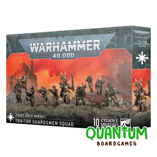 Chaos Space Marines: Traitor Guardsmen Squad - 2025