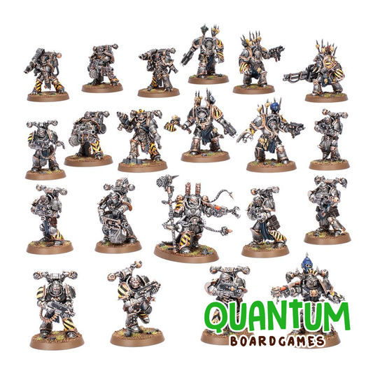 Chaos Space Marines Iron Warriors Combat Patrol caja Warhammer 40K miniaturas