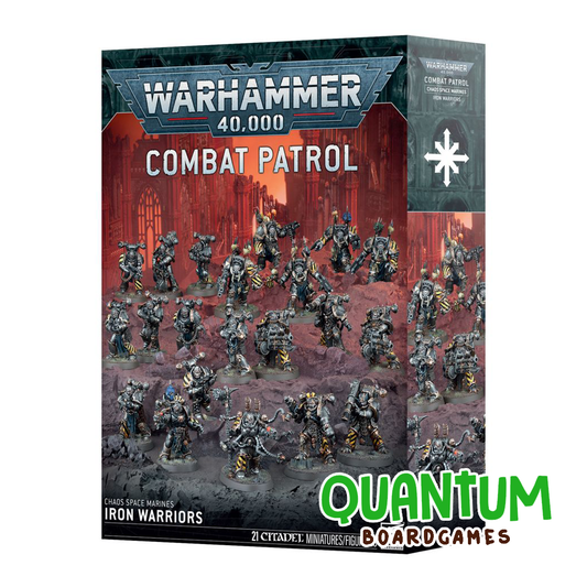 Chaos Space Marines Iron Warriors Combat Patrol caja Warhammer 40K miniaturas