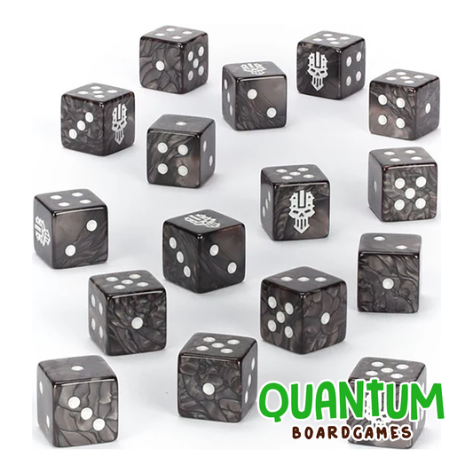 Dados oficiales Chaos Space Marines Iron Warriors Warhammer 40K premium quality