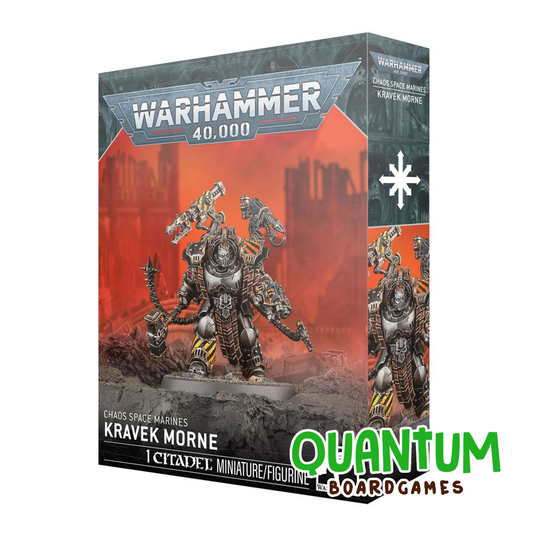 Miniatura Kravek Morne Iron Warriors Chaos Space Marines Warhammer 40K Games Workshop