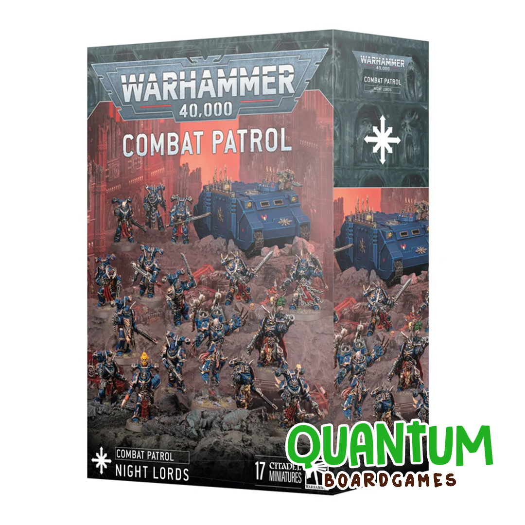 Caja Chaos Space Marines Night Lords Combat Patrol Warhammer 40K - Miniaturas completas