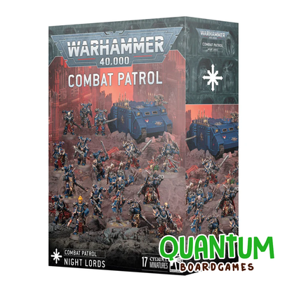 Caja Chaos Space Marines Night Lords Combat Patrol Warhammer 40K - Miniaturas completas