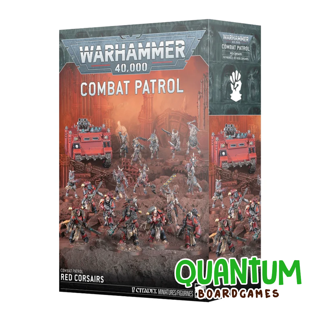 Caja Red Corsairs Combat Patrol Chaos Space Marines Warhammer 40K miniaturas