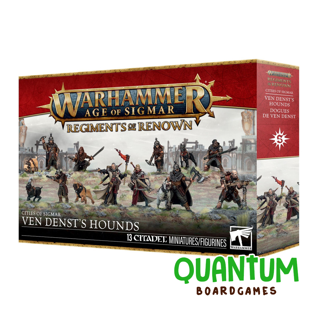 Ven Denst's Hounds Regiment of Renown miniaturas Games Workshop Age of Sigmar