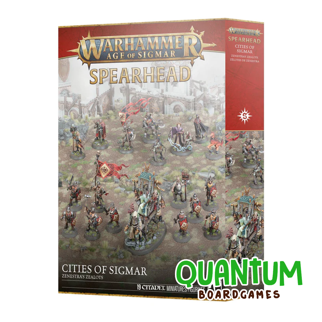 Caja Spearhead Cities of Sigmar Zenestras Zealots - Miniaturas Warhammer Age of Sigmar