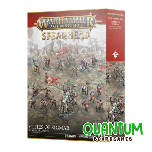 Caja Spearhead Cities of Sigmar Zenestras Zealots - Miniaturas Warhammer Age of Sigmar