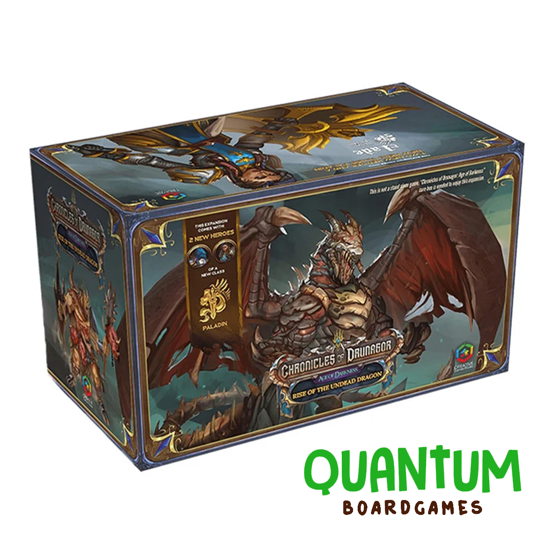 Chronicles of Drunagor: Age of Darkness Rise of the Undead Dragon V2 Expansion – Inglés