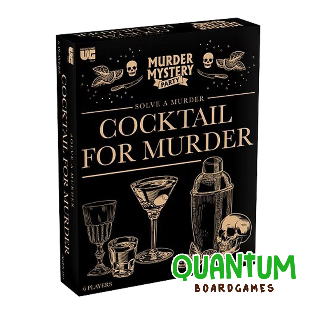 Cocktail For Murder juego de mesa misterio deducción - University Games