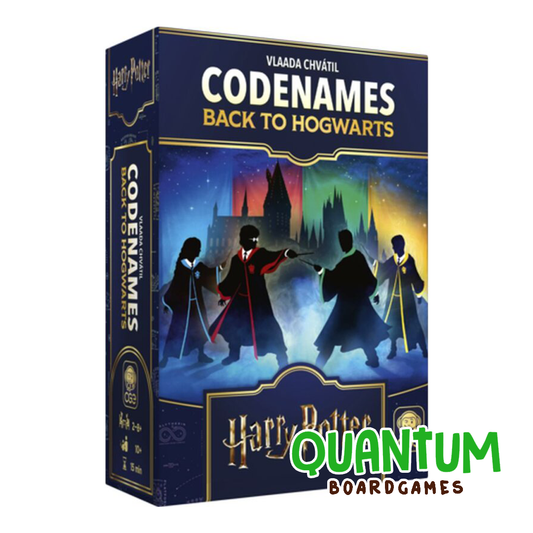Codenames Back to Hogwarts - Juego de mesa de deducción con temática Harry Potter en inglés
