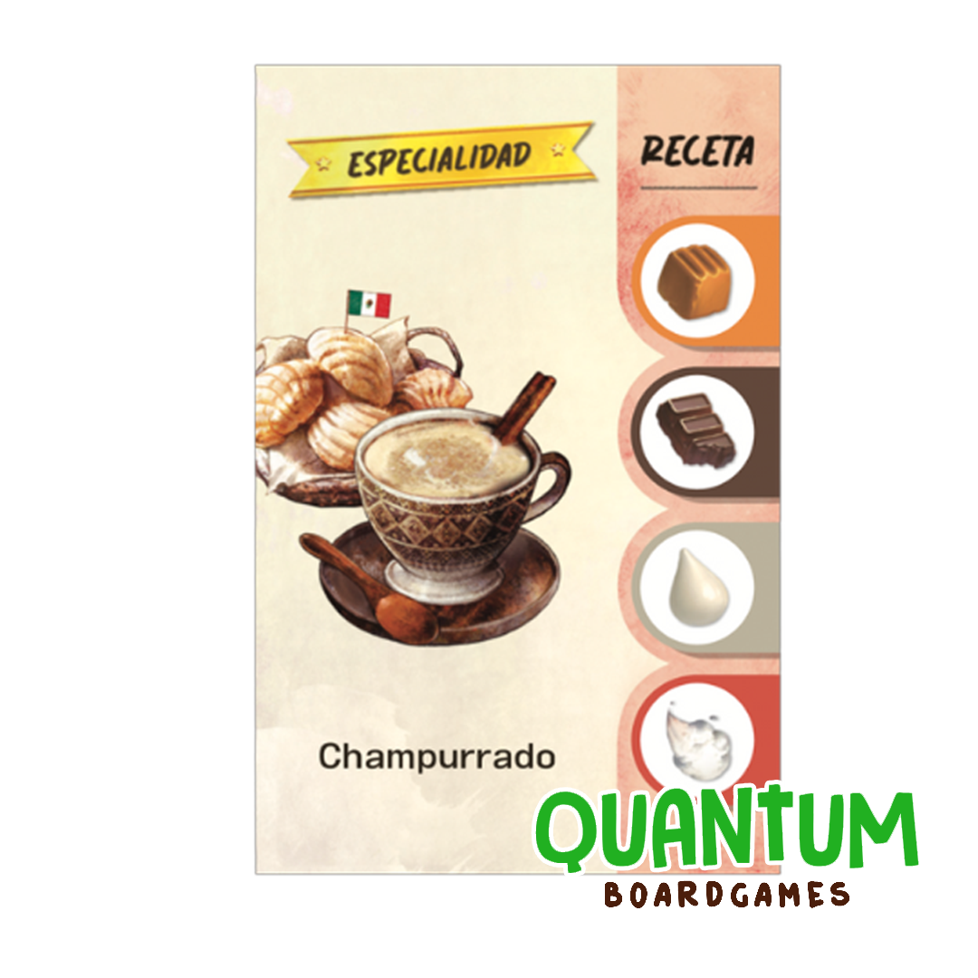Coffee Rush: Carta Promo Champurrado – Español