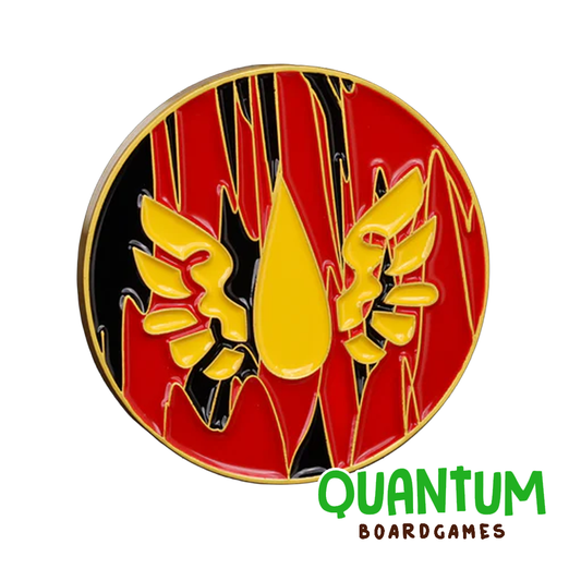 Baron of Dice: 40mm Objective Coin Blood Sacrifice (Chaos Space Marines) - 1pz