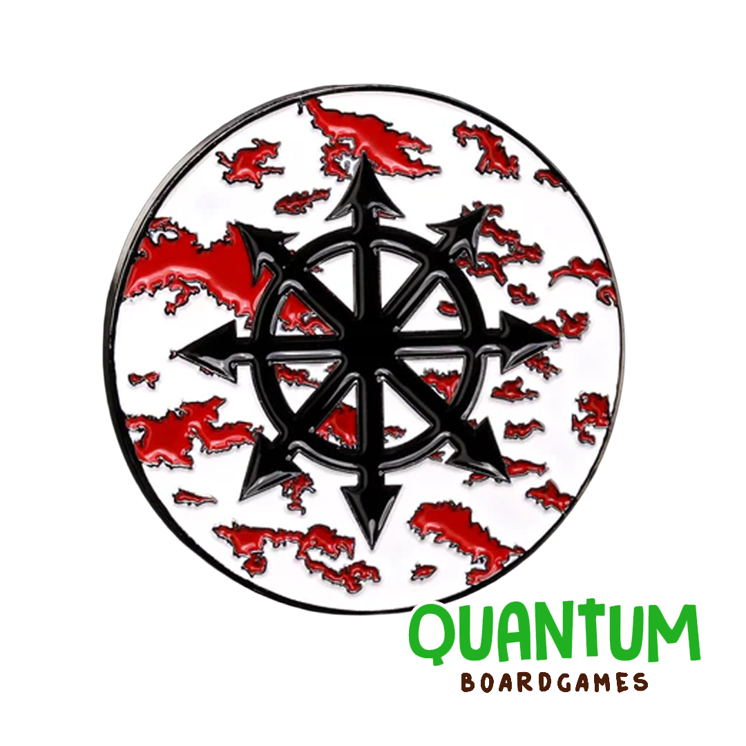 Baron of Dice: 40mm Objective Coin Blood Curse (Blood Angels) - 1pz