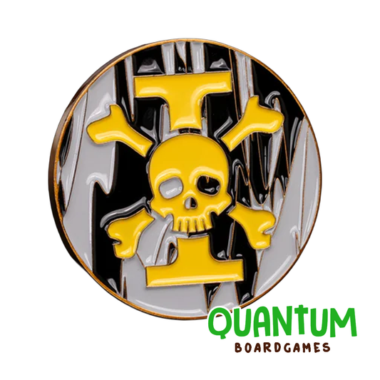 Baron of Dice: 40mm Objective Coin Inquisition Orders (Imperial Agents) - 1pz