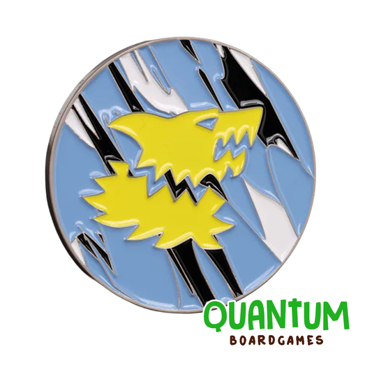 Baron of Dice: 40mm Objective Coin Snow Wolf (Space Wolves) - 1pz