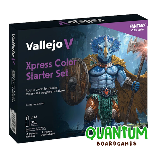 Set Vallejo Xpress Color 72.209 con 12 botes de pintura para miniaturas speed painting