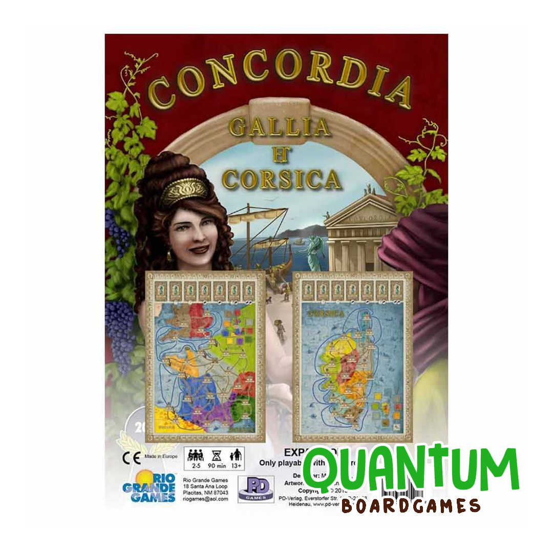 Concordia: Gallia and Corsica Expansion – Inglés