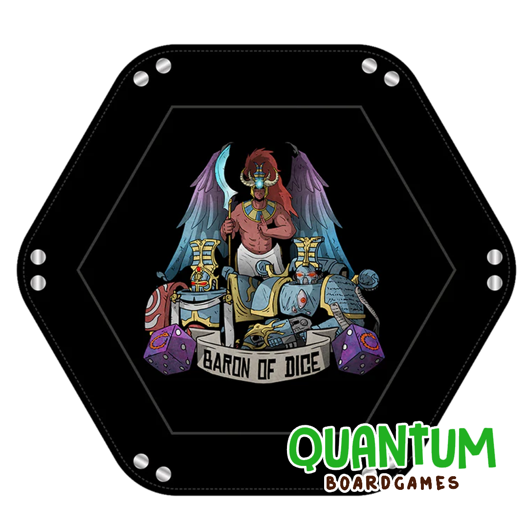 Baron of Dice: Premium Dice Tray – Cult of Knowledge (Thousand Sons)