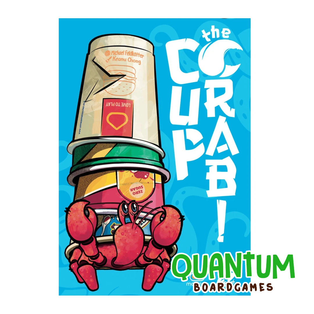 Cup the Crab juego de mesa estratégico con cangrejos ermitaños y vasos para 3-5 jugadores