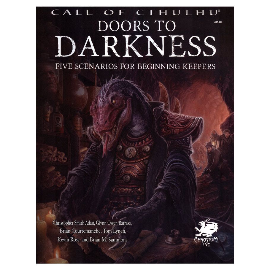 LIBRO DE ROL CALL OF CTHULHU 7E DOORS TO DARKNESS