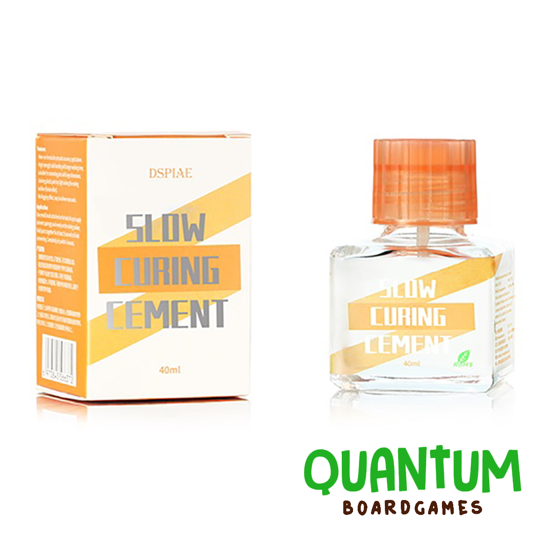 Pegamento Slow Curing Cement DSPIAE 40ml para miniaturas y wargames