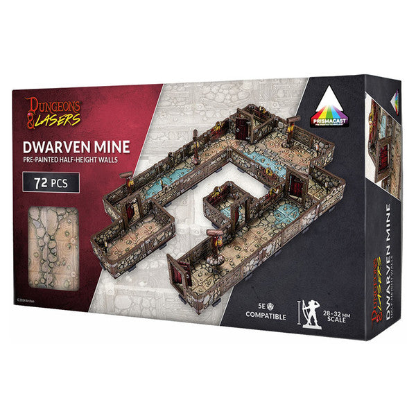 DUNGEONS AND LASERS DWARVEN MINE PREPAINTED