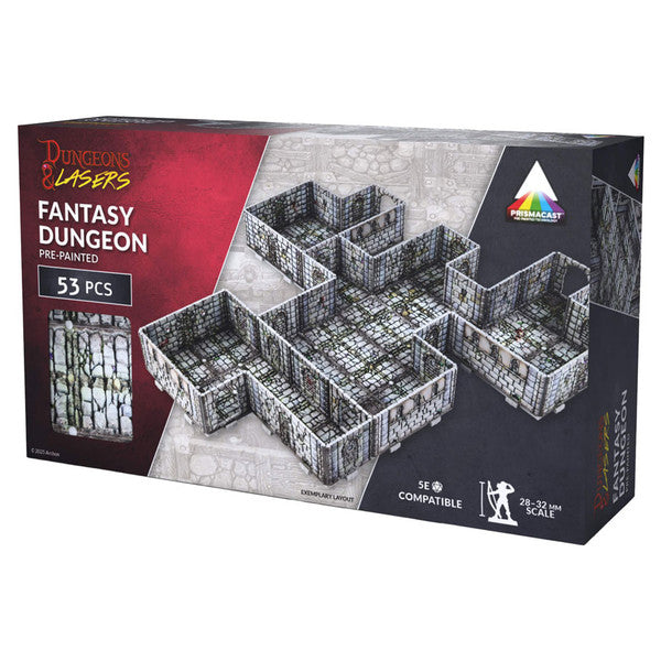 DUNGEONS AND LASERS FANTASY DUNGEON PREPAINTED