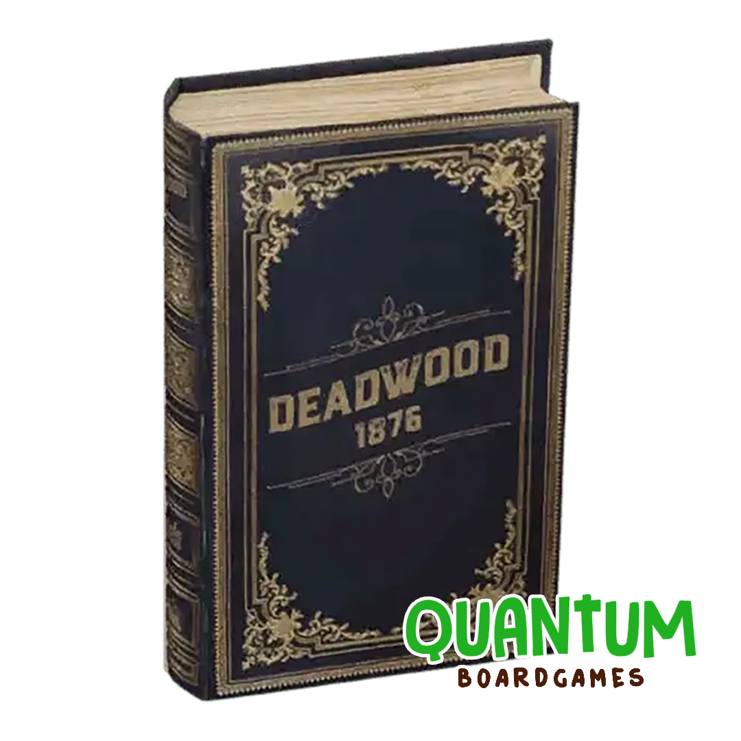 Deadwood 1876 juego de mesa español portada con temática Viejo Oeste