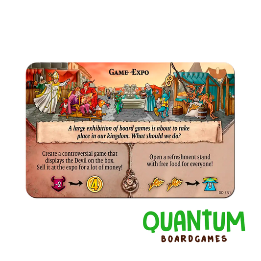 Deal with the Devil - Game Expo Promo Card – Inglés