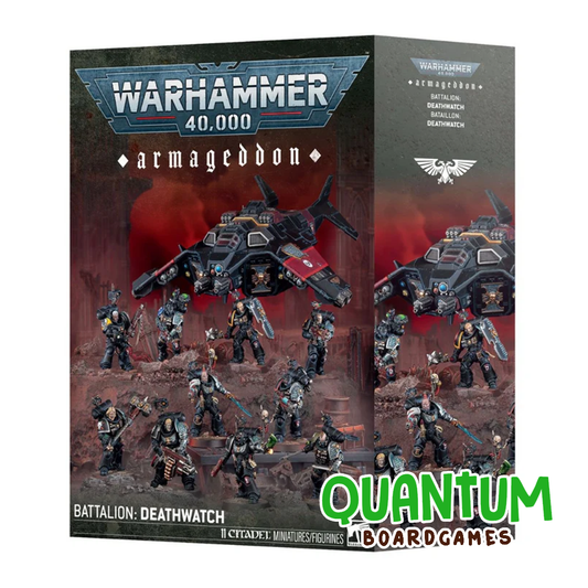 Deathwatch Armageddon Battalion caja Warhammer 40K Games Workshop miniaturas